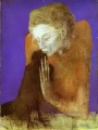 Mujer con cuervo 1904 Cubistas